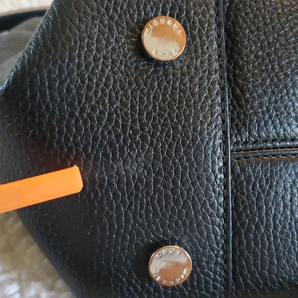 Michale Kors Black Leather Handbag - Picture 8 of 14